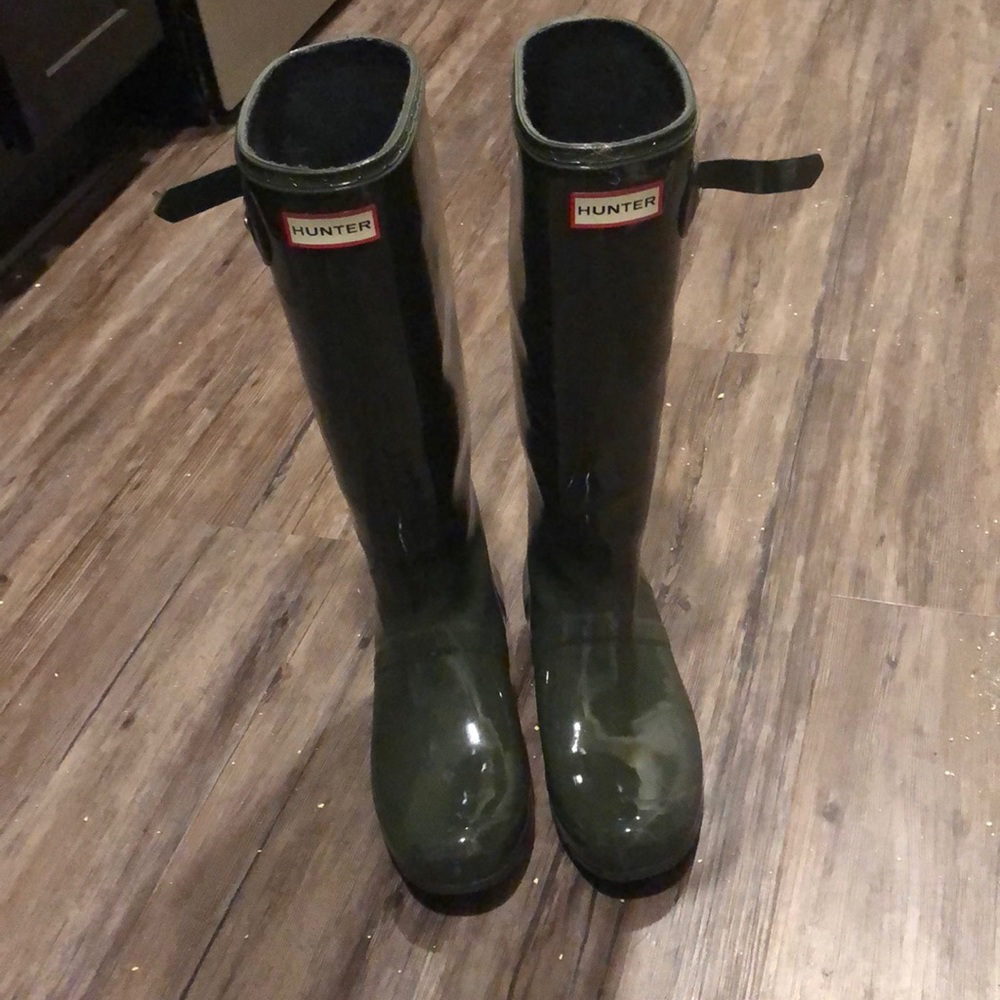 Hunter rain boots